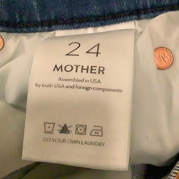 MOTHER Denim MID RISE DAZZLER ANKLE FRAY
Birds Of Paradise size US 24 - Picture 8 of 9